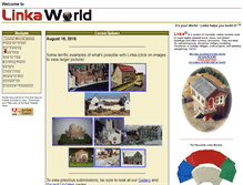 Tablet Screenshot of linkaworld.com
